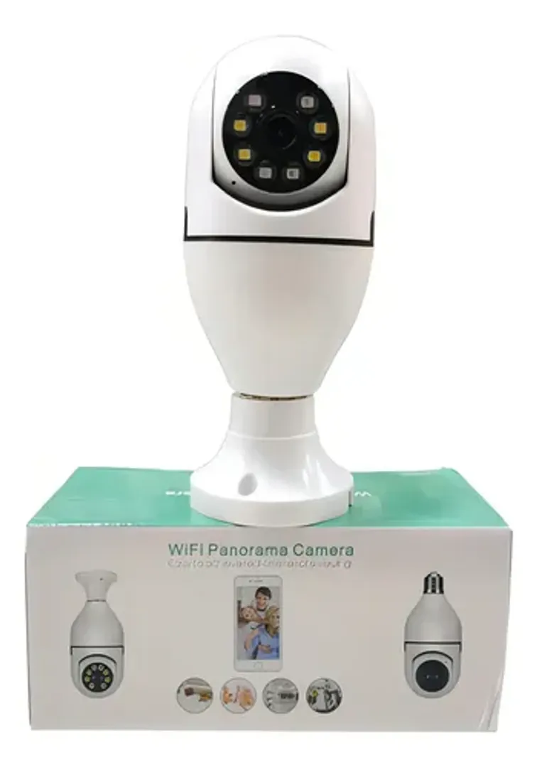 X2 CAMARA IP TIPO BOMBILLO WIFI V360 PRO PANORAMA