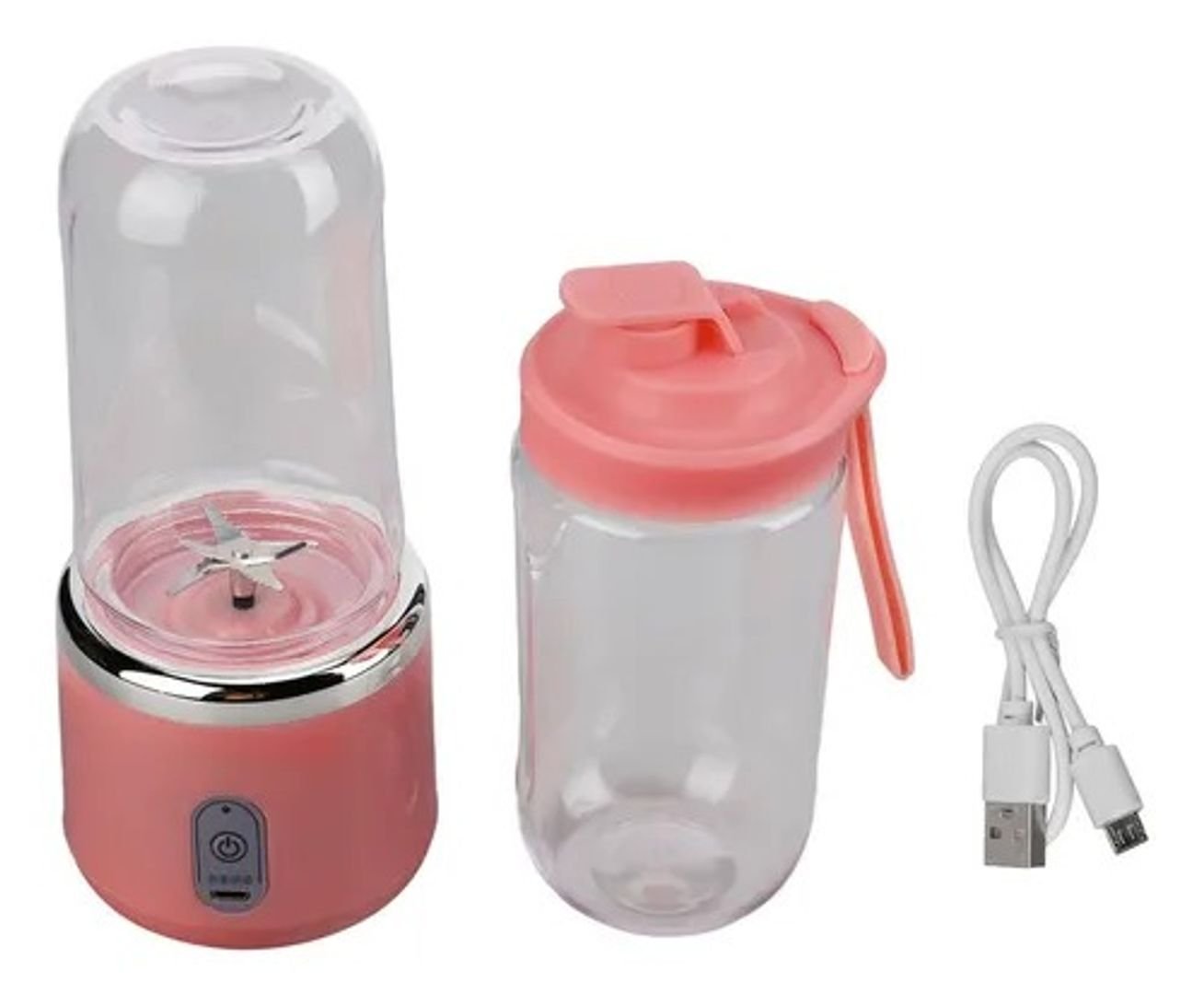 LICUADORA PORTATIL DOBLE VASO RECARGAB