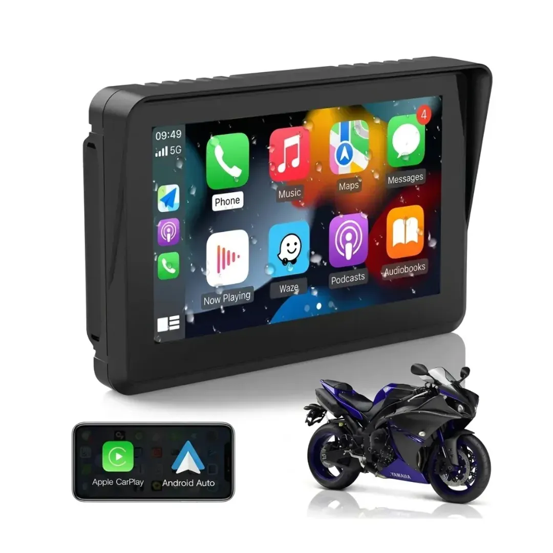 CAR PLAY PANTALLA PARA MOTO MULTIMEDIA SMART