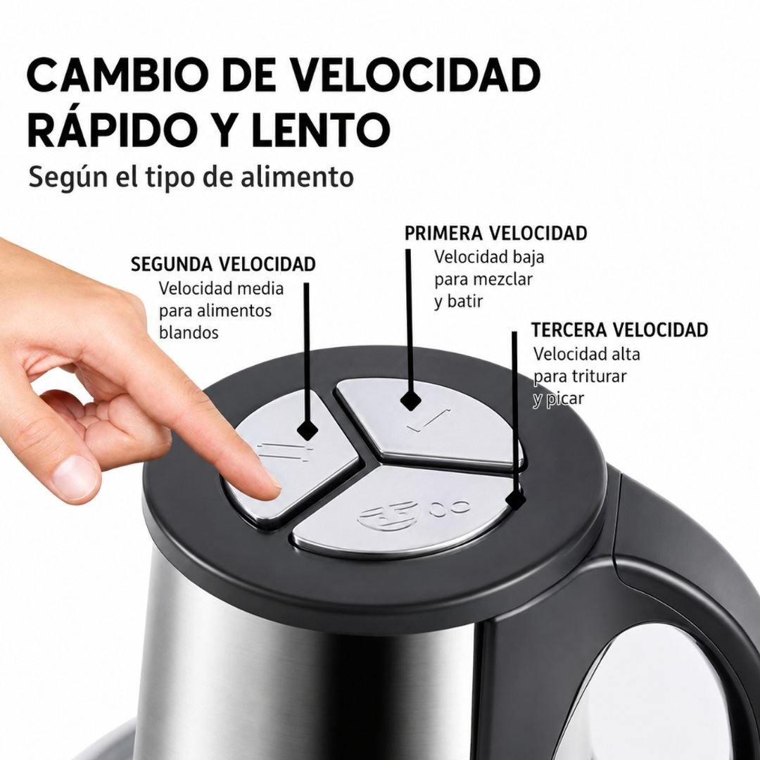 MOLINO PICADOR DE CARNE ELECTRICO MEAT GRINDER 3L