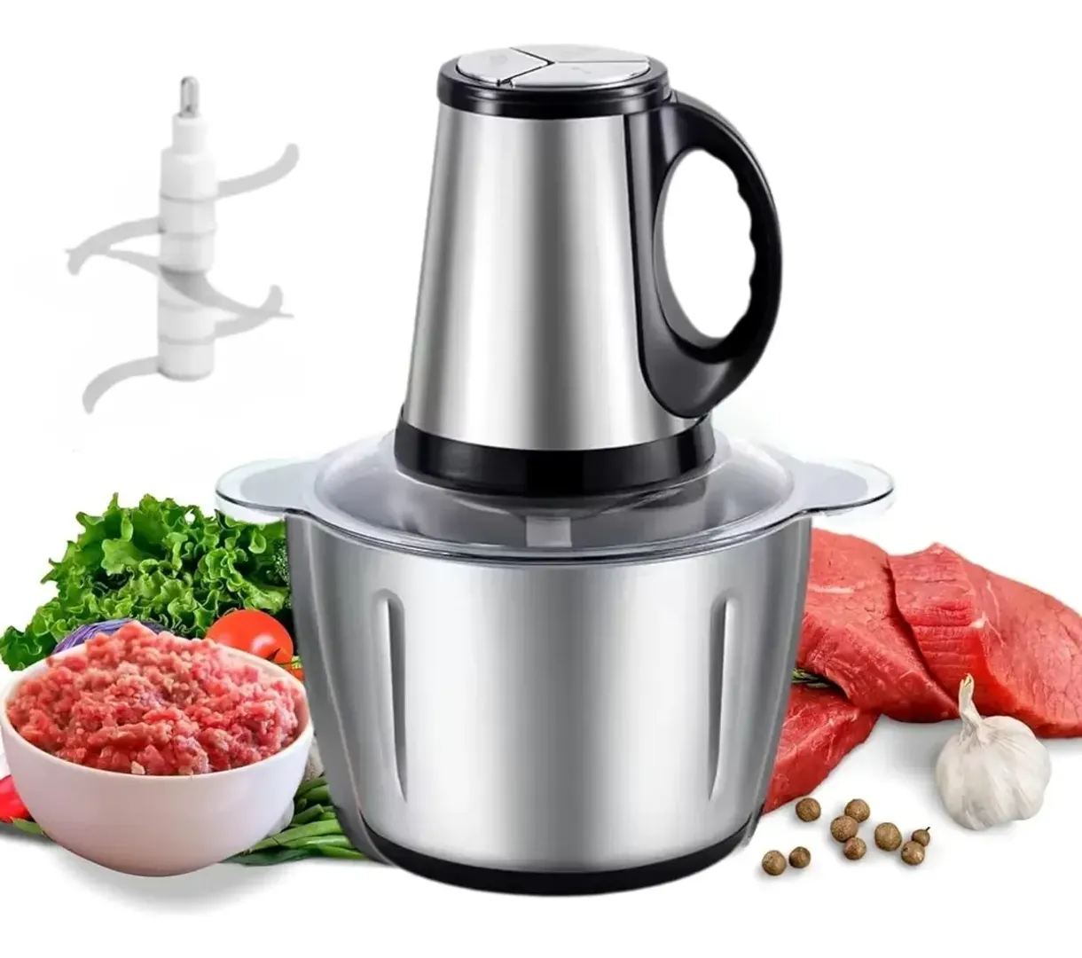 MOLINO PICADOR DE CARNE ELECTRICO MEAT GRINDER 3L